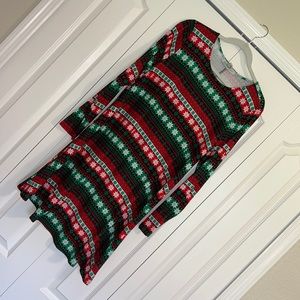 Christmas Print Dress
